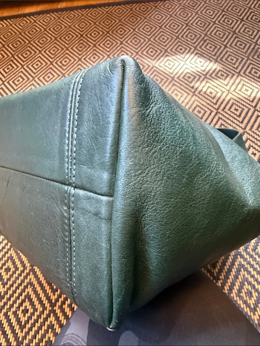 Vintage Coach Soho Waverly bag 4133 BOTTLE GREEN